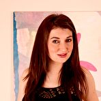 First pic of Milf Tibby Anilos takes off her lingerie to show her smooth snatch and big breasts