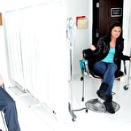 Second pic of Bree Olson allows her patient to probe deep inside her ass