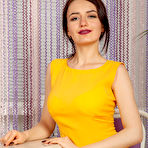 First pic of Rimma Light Takes off her Yellow Dress