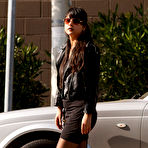 First pic of Amber Santos in a Black Dress