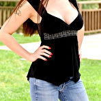 First pic of Lilian Topless in the Backyard