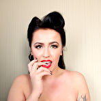 Second pic of Leanne Crow Striped Bra - FoxHQ