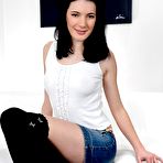 First pic of The butt hole of lewd Milla Yul gets her ass hole filled with the dildo and cock