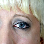 Second pic of SexPreviews - Cherry Torn busty blonde is rope bound in spread with ballgag made to cum