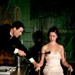 First pic of Kinky master fucks his slave Sula Satanas and then punishes her for that.