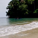 Second pic of Geena Rocero posing nude in the rain forest and beach