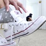 First pic of Stella Liberty - Stinky Converse and Socks JOI