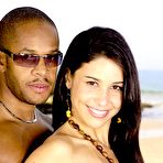 First pic of Black guy enjoys when his huge pecker is sliding in Monica Mattos&rsquo; mouth and pussy