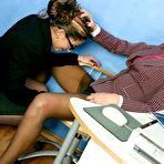 Second pic of Pantyhose1 :: Christie&Martha worshiping their pantyhose