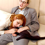 Third pic of SecretaryPantyhose :: Keegan&Mike eager office pantyhosers