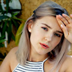 First pic of Eva Elfie White Bench