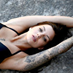 First pic of Lena Klahr enjoys the sunshine and the sounds of the ocean