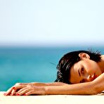 Fourth pic of Sexy Ariel diving nude at the beach on a sunny day