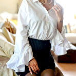 First pic of Cassie Clarke Classy Milf in Stockings