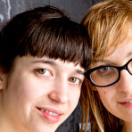 Fourth pic of Young hairy lesbian lovers in the shower | The Hairy Lady Blog