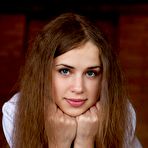 First pic of Teen Wanda A strips, stretches legs and smothers hand against the tight beaver