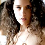 First pic of Foamed water is petting the beautiful smooth boobs of hot brunette Ira J