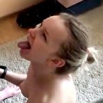 Fourth pic of Amateur Russian GF sucks a cock and gets a faical cumshot at AmateurPorn.me