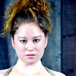 First pic of SexPreviews - Alexxa Bound busty babe is bound in spread her shaved pussy toyed to orgasm