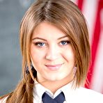 First pic of Gorgeous busty coed fucked on teachers desk - All Girl Annihilation