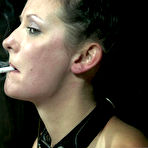 Fourth pic of SexPreviews - Hailey Young petite is bound in spread having fun with kinky Elise Graves