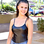 First pic of FTV Desiree Topless Teen in Ripped Jeans