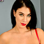 Second pic of Roxy Mendez Spreads in White Stockings