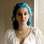 First pic of Skye Blue in Soft Blue by Zishy (12 photos) | Erotic Beauties