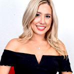 First pic of Paisley Bennett Blonde in White Stockings