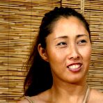 Fourth pic of Naked cute oriental girl Konnichiwa Mikayala gets rope bound by blonde in kimono