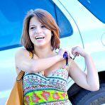 First pic of Perky teen brunette Stacey FTV shows off her nude body outdoors for our pleasure