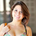 Second pic of Perky teen brunette Stacey FTV shows off her nude body outdoors for our pleasure