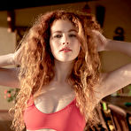 First pic of Heidi Romanova Perky Redhead