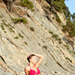 First pic of Red bikini teen age nude