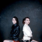 Third pic of SexPreviews - Ava Damore and Lydia Black dungeon rope bound and tied in straight jacket