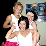 First pic of The incredible group fuck orgy with salacious teen Diem Moore and her nasty friends