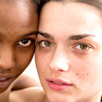 Fourth pic of Black and white hairy pussy lesbian 69 | The Hairy Lady Blog