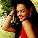 First pic of Brunette in red - Leenks Smut