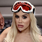 Fourth pic of [Brazzers Network] Busty slender Victoria June gives a titjob and gets her cunt banged - IWantMature.com