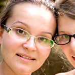 Fourth pic of Hairy pussy lesbians playing outdoor | The Hairy Lady Blog