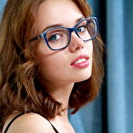 First pic of Keira Blue Lounging Babe with Glasses