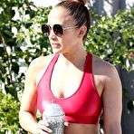 First pic of Jennifer Lopez Fat Christmas Camel Toe And Ass Crack