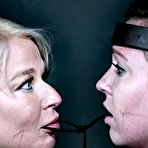 First pic of SexPreviews - Maddy OReilly busty brunette bound in dungeon and spanked by lezdom London River