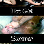 First pic of SexPreviews - Cara Day hot blonde summer girl is bathroom bound for spanking and toying