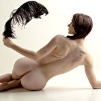 Fourth pic of Penni Black Feather Nude Muse - Cherry Nudes