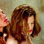 First pic of Kym Wilde removes Keiko's white panties to spank and toy her tiny helpless ass