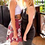 Third pic of Two lesbian cuties satisfy each other outdoors - FTV Girls Pics