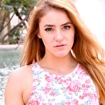 Fourth pic of Beautiful Kenzie FTV bares butt on the bench - FTV Girls Pics
