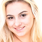 Fourth pic of Aria Banks Petite Blonde Shows Pink