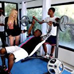 Second pic of Kali Roses - Interracial Blowbang